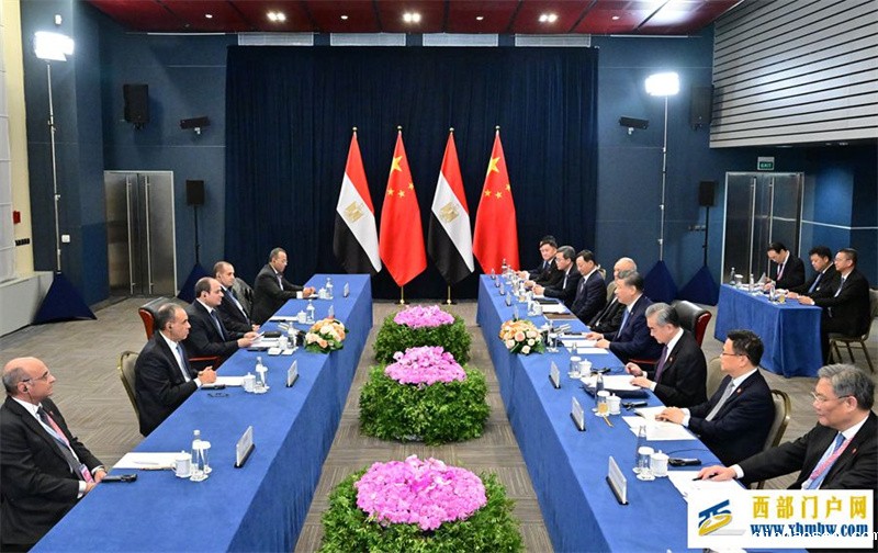 习近平会见埃及总统塞西(图2) 习近平会见埃及总统塞西(图2)